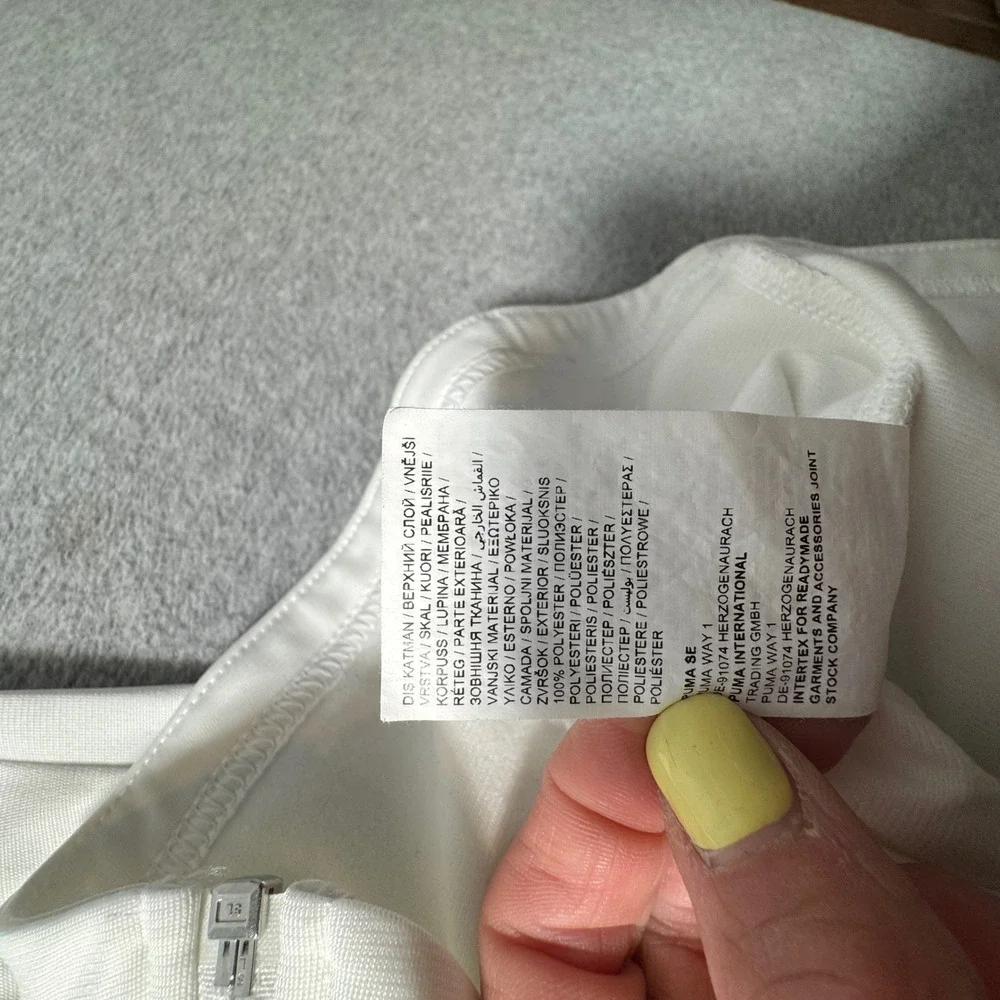 Puma Manchester City Stadium Jacket Team White Zip Up Track Medium 75803308 MCFC - Picture 7 of 8